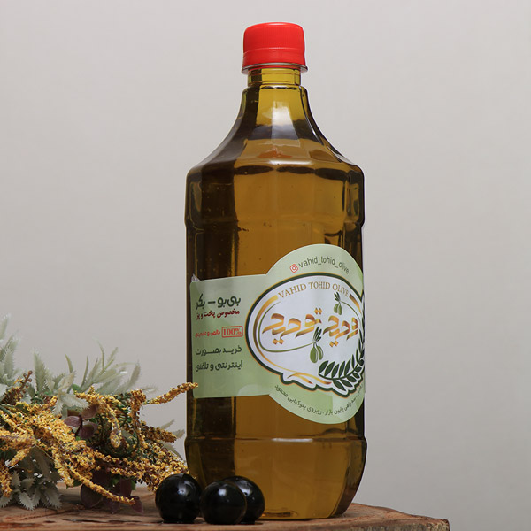 روغن زیتون بکر رودبار محلی و بی بو - 1 لیتر