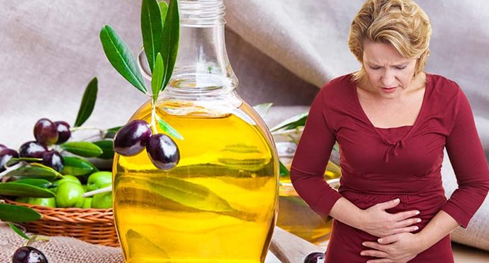 استفاده از روغن زیتون برای یبوست