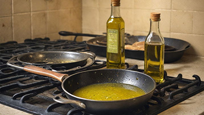 سرخ کردن با روغن زیتون
